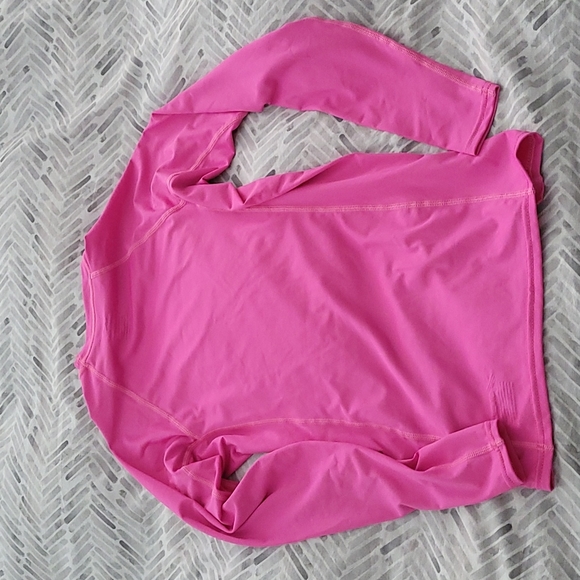 O'Neill Womens Fox Pink Rash Guard/Surf Tee - Picture 7 of 7